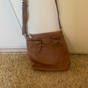 Brown Michael Kors crossbody bag